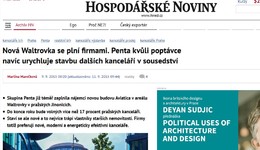 iHNed.cz: Nová Waltrovka se plní firmami 